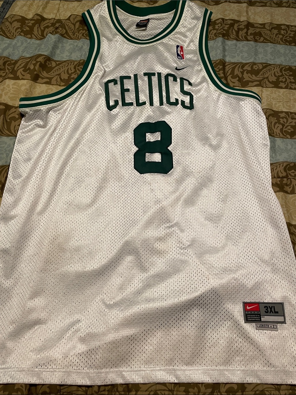 Nike 3xl Walker #8 swingman patchwork nba jersey authentic style
